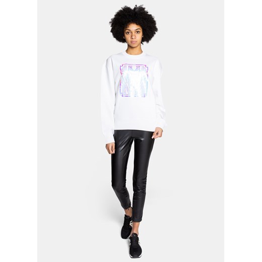 Bluza damska biała Karl Lagerfeld 216W1881-100 Karl Lagerfeld S Sneaker Peeker