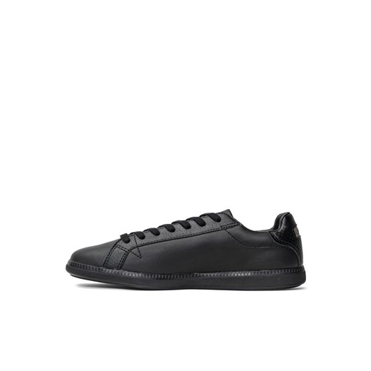 Sneakersy męskie czarne Lacoste Graduate 0721 1 SMA BLK/BLK Lacoste 44.5 wyprzedaż Sneaker Peeker