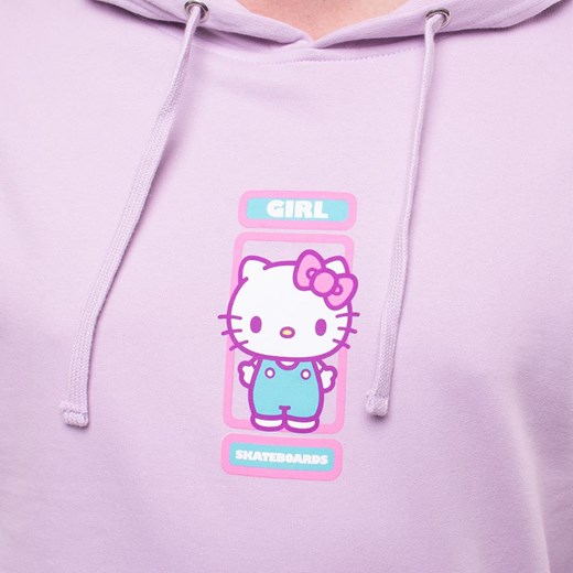 Bluza z kapturem Girl Hood Hello Kitty Lavender Girl Skateboards L California Skateshop