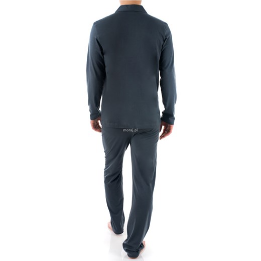 piżama męska "3XL-4XL  różne kolory" moraj szary bez wzorów/nadruków