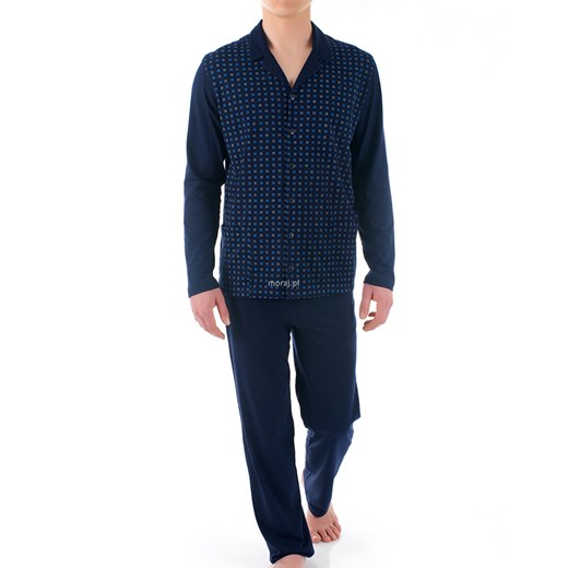 piżama męska "3XL-4XL  różne kolory" moraj czarny abstrakcyjne wzory
