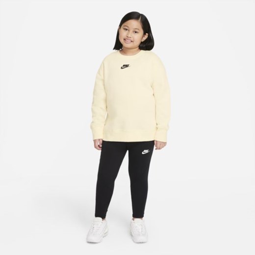 Bluza dla dużych dzieci (dziewcząt) Nike Sportswear Club Fleece (szersze Nike M+ Nike poland