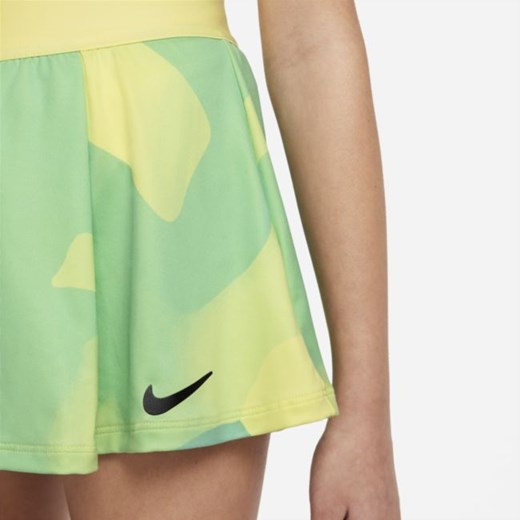 Spódniczka tenisowa z nadrukiem dla dużych dzieci (dziewcząt) NikeCourt Dri-FIT Nike M Nike poland