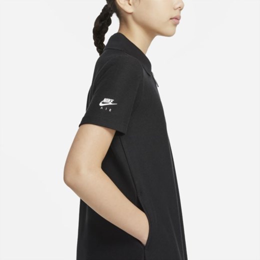 Sukienka dla dużych dzieci (dziewcząt) Nike Air - Czerń Nike S Nike poland