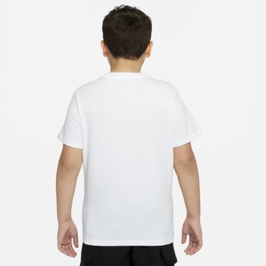 T-shirt dla dużych dzieci (chłopców) Nike Sportswear (szersze rozmiary) - Biel Nike S+ Nike poland