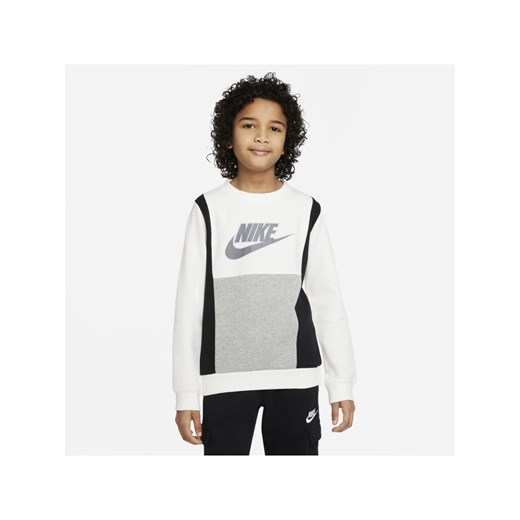 Bluza z dzianiny dla dużych dzieci (chłopców) Nike Sportswear - Szary Nike L Nike poland