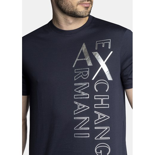 Koszulka męska granatowa Armani Exchange 3LZTNA ZJ9AZ 05FB Armani Exchange S wyprzedaż Sneaker Peeker