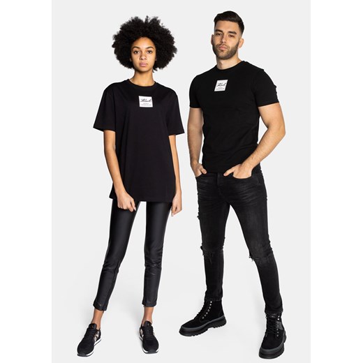 Koszulka unisex czarna Karl Lagerfeld Karl By Karl 216W1790-999 Karl Lagerfeld S Sneaker Peeker