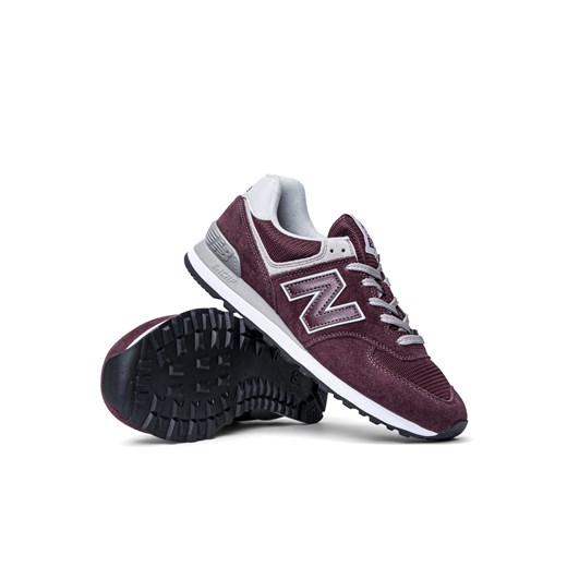 Sneakersy męskie bordowe New Balance ML574EGB New Balance 42.5 Sneaker Peeker