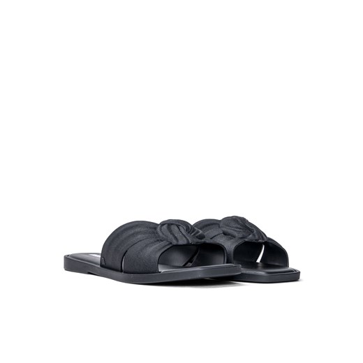 Klapki damskie czarne Melissa Plush AD Melissa 39 wyprzedaż Sneaker Peeker