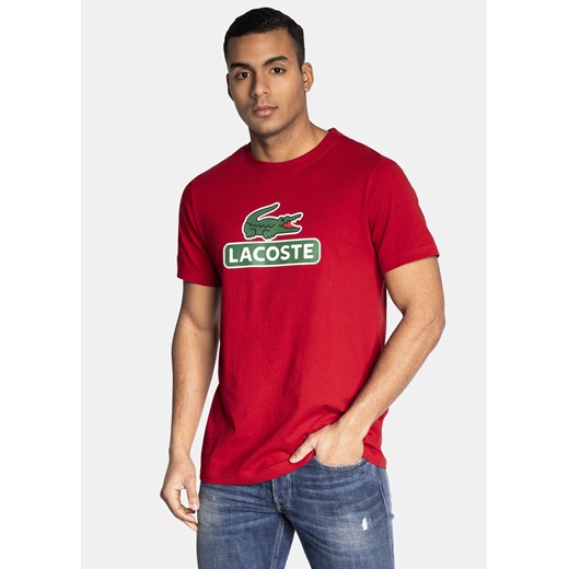 Koszulka męska czerwona Lacoste TH6909.5SX Lacoste 6 - XL Sneaker Peeker okazja