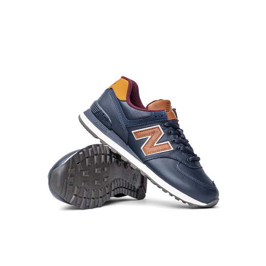Sneakersy męskie granatowe New Balance ML574OMC New Balance 45.5 Sneaker Peeker