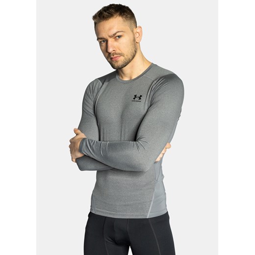 Koszulka męska treningowa szara Under Armour HeatGear Armour LongSleeve Under Armour M Sneaker Peeker