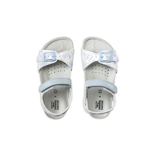 Sandały dziecięce białe GEOX J Adriel Girl J158MC 0NFQD C1206 Geox 25 promocja Sneaker Peeker