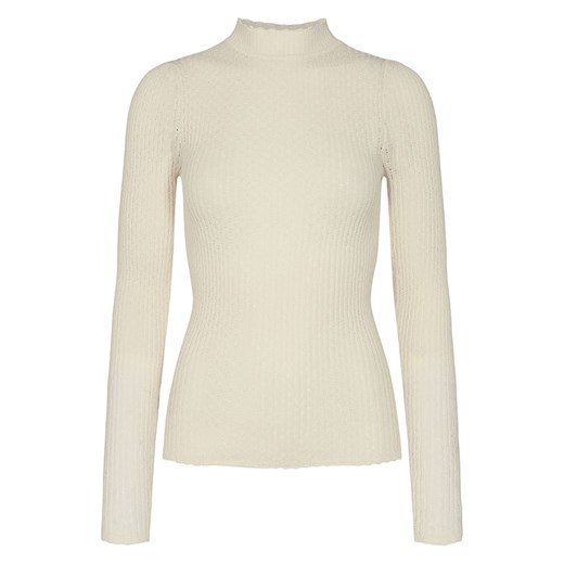Sweter "Nucambria" w kolorze białym Nümph L Limango Polska okazja