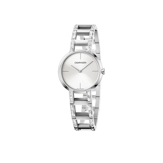 Zegarek Lady K8NY3TK6 Srebrny Calvin Klein 00 MODIVO okazja