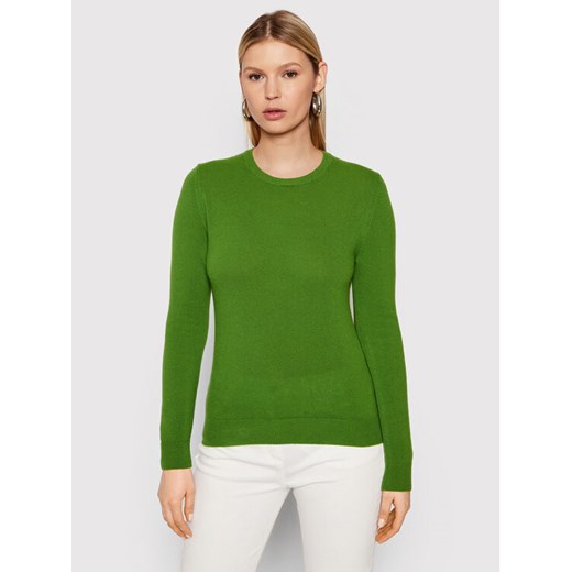 Sweter 1002D1K01 Zielony Regular Fit United Colors Of Benetton XL MODIVO