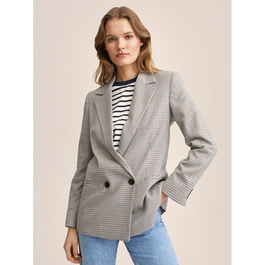 Żakiet Charlott 27044011 Beżowy Regular Fit Mango L MODIVO