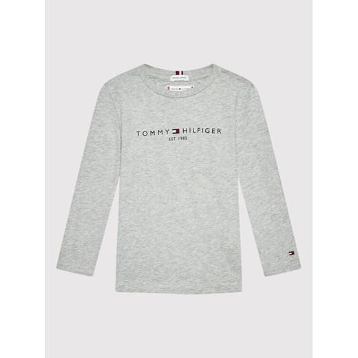 Bluzka Essential KS0KS00202 D Szary Regular Fit Tommy Hilfiger 14Y okazyjna cena MODIVO