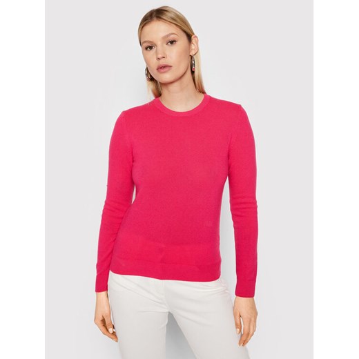 Sweter 1002D1K01 Różowy Regular Fit United Colors Of Benetton S MODIVO