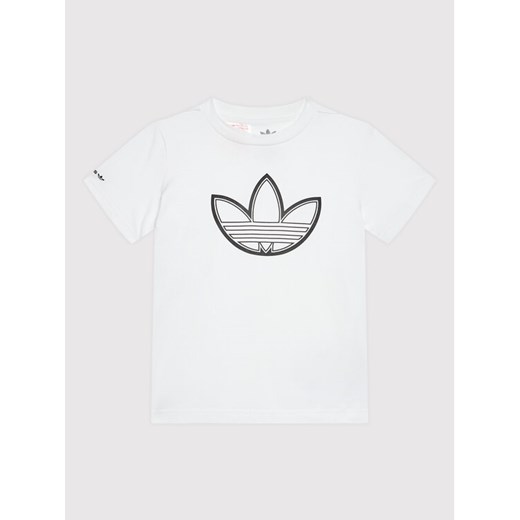 T-Shirt Sprt Collection HE2074 Biały Regular Fit 5_6A MODIVO