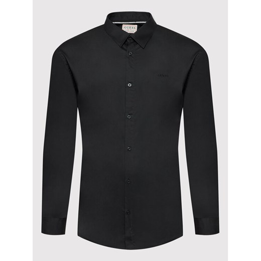 Koszula Sunset M1YH20 W7ZK1 Czarny Slim Fit Guess XXL MODIVO