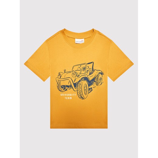 T-Shirt ZC1143221EVB Żółty Regular Fit 158 okazja MODIVO