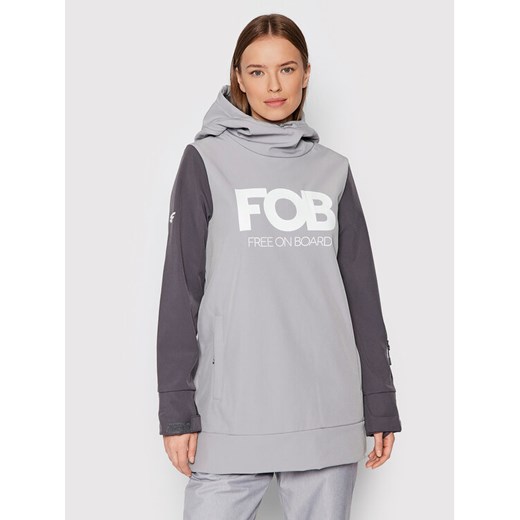 Bluza techniczna H4Z21-SFD001F Fioletowy Relaxed Fit S promocyjna cena MODIVO