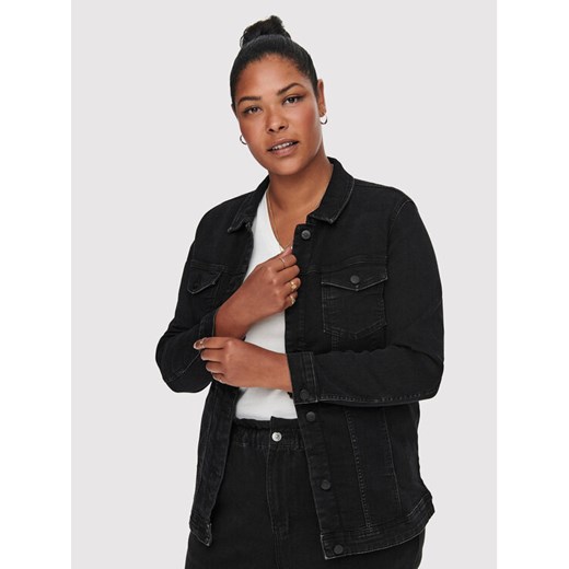 Kurtka jeansowa Wespa 15238715 Czarny Regular Fit 46 wyprzedaż MODIVO