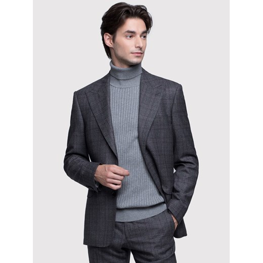 Garnitur Lozanna Uno VI0533 Szary Super Slim Fit Vistula 176_108_94__96_ MODIVO wyprzedaż