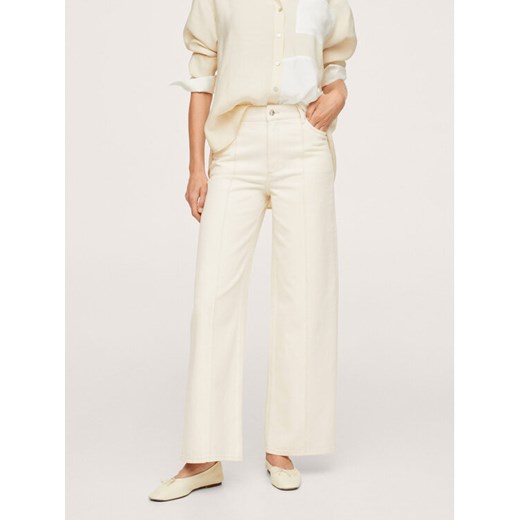 Jeansy Lauren 17005950 Beżowy Relaxed Fit Mango 34 okazja MODIVO