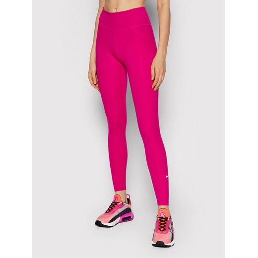 Legginsy Dri-FIT One DD0252 Różowy Tight Fit Nike XL MODIVO