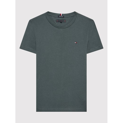 T-Shirt Essential KB0KB06879 D Zielony Regular Fit Tommy Hilfiger 10Y wyprzedaż MODIVO