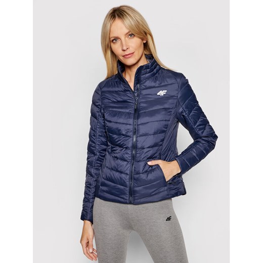 Kurtka puchowa H4L21-KUDP060 Granatowy Regular Fit XS okazyjna cena MODIVO