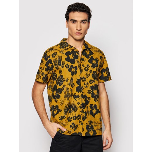 Koszula VN0A5464 Żółty Classic Fit Vans M wyprzedaż MODIVO
