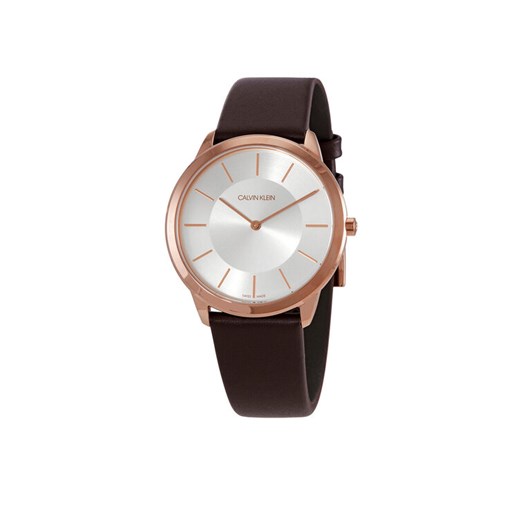 Zegarek Gent K3M216G6 Brązowy Calvin Klein 00 wyprzedaż MODIVO
