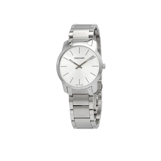 Zegarek Midsize K2G22146 Srebrny Calvin Klein 00 MODIVO wyprzedaż