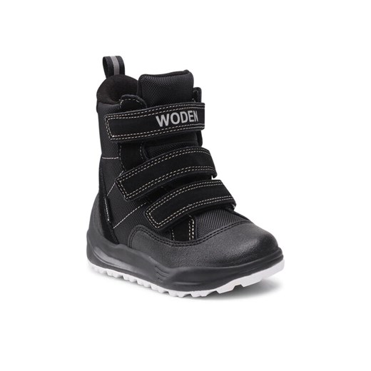 Śniegowce Adrian Boot WW9050 Czarny Woden 29 wyprzedaż MODIVO
