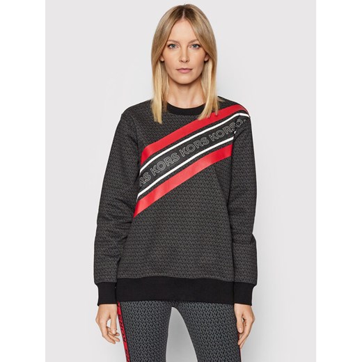 Bluza Graphic Logo MF150FE38G Czarny Regular Fit Michael Michael Kors M MODIVO