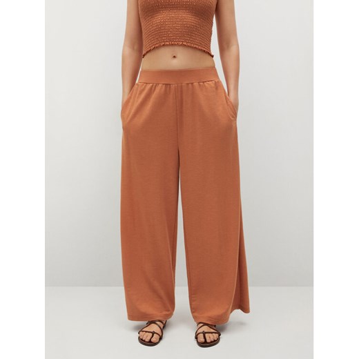 Spodnie dresowe Tamara 17090142 Brązowy Relaxed Fit Mango M okazja MODIVO