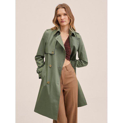 Trencz Polana 27063259 Zielony Regular Fit Mango XXS MODIVO