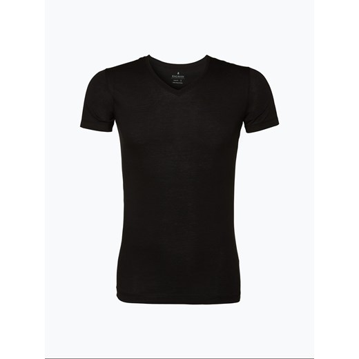 Ragman T-shirty pakowane po 2 sztuki Mężczyźni Bawełna czarny jednolity ze sklepu vangraaf w kategorii T-shirty męskie - zdjęcie 134377478