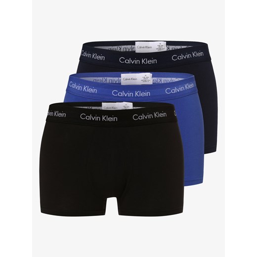 Calvin Klein - Obcisłe bokserki męskie – bawełna ze stretchem pakowane po 3 Calvin Klein S vangraaf
