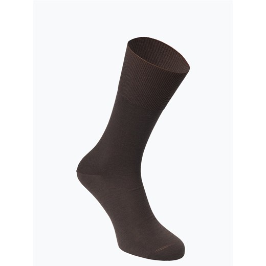 FALKE - Skarpety męskie – Airport, brązowy Falke 41-42 vangraaf