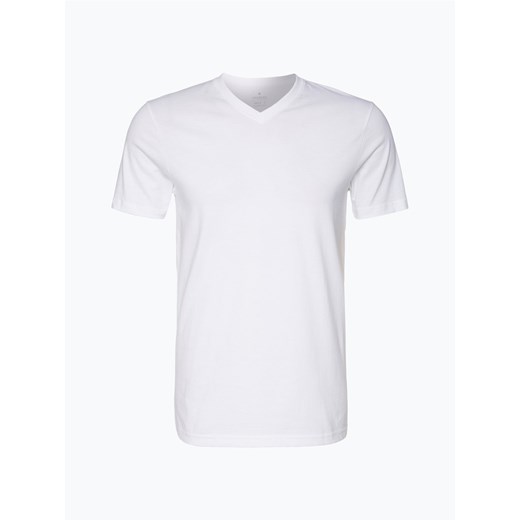 Ragman T-shirty pakowane po 2 szt. Mężczyźni Bawełna biały jednolity ze sklepu vangraaf w kategorii T-shirty męskie - zdjęcie 134377747