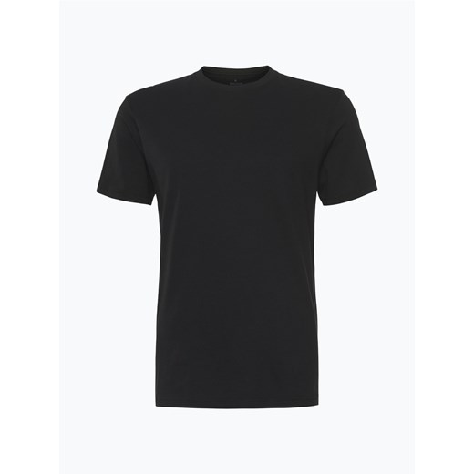 Ragman T-shirty pakowane po 2 szt. Mężczyźni Bawełna czarny jednolity ze sklepu vangraaf w kategorii T-shirty męskie - zdjęcie 134377748