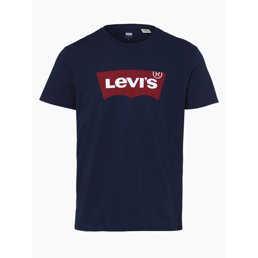 Levi's T-shirt męski Mężczyźni Bawełna indygo nadruk ze sklepu vangraaf w kategorii T-shirty męskie - zdjęcie 134377886
