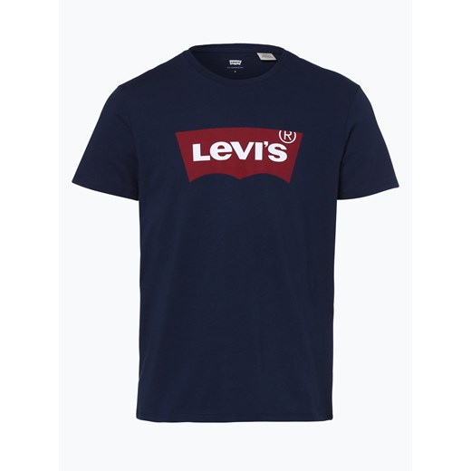 Levi's - T-shirt męski, niebieski L vangraaf