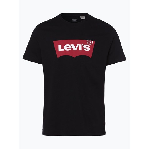 Levi's T-shirt męski Mężczyźni Bawełna czarny nadruk ze sklepu vangraaf w kategorii T-shirty męskie - zdjęcie 134377888