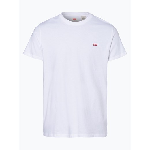 Levi's T-shirt męski Mężczyźni Dżersej biały nadruk ze sklepu vangraaf w kategorii T-shirty męskie - zdjęcie 134377965